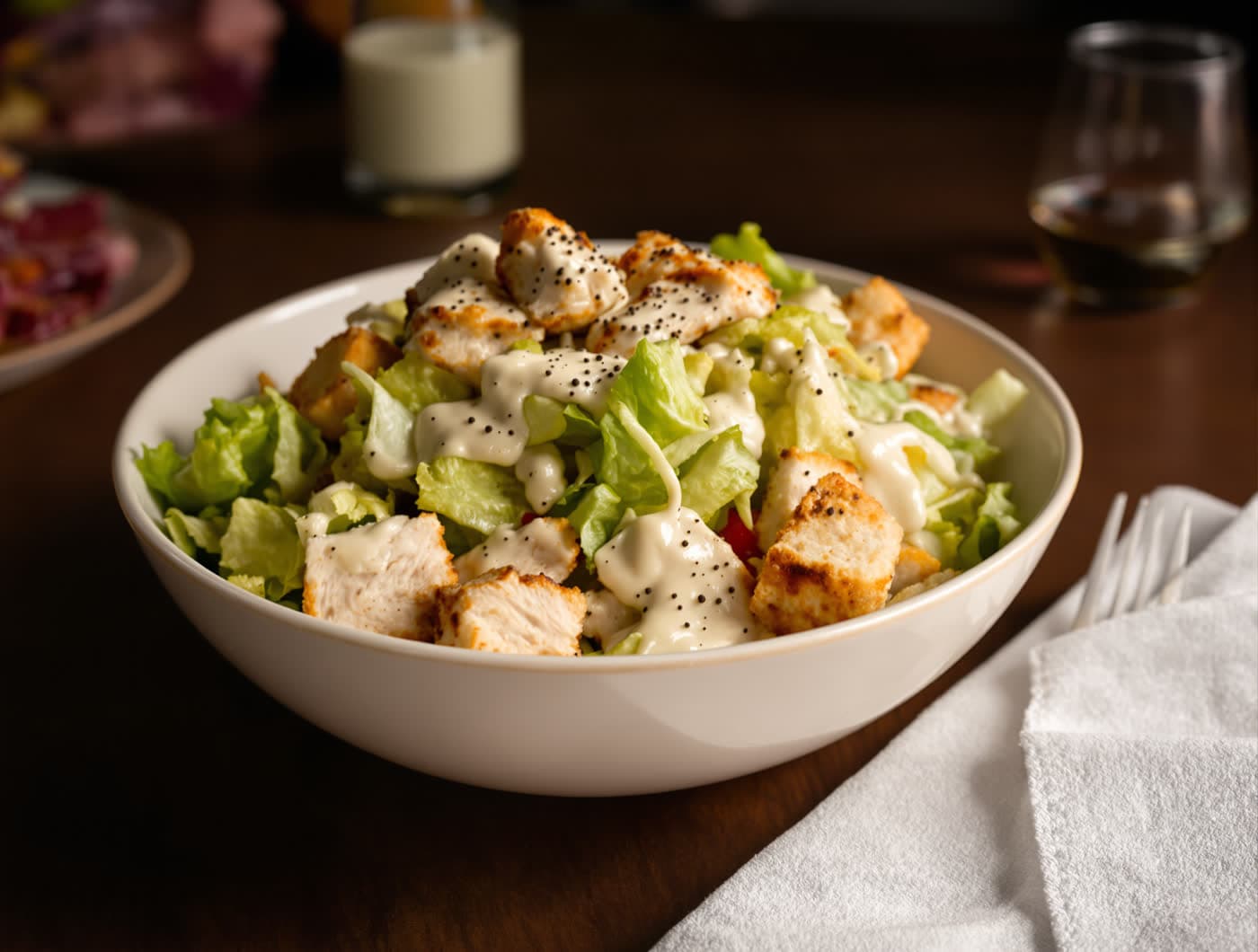 Salade César au poulet